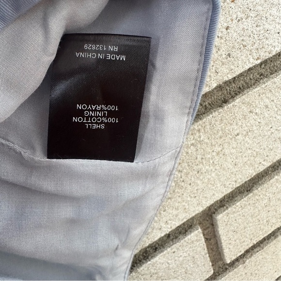 Lovers + Friends Millie Baby Blue Wrap Halter Collared Crop Top XS Summer Chic - Picture 9 of 11